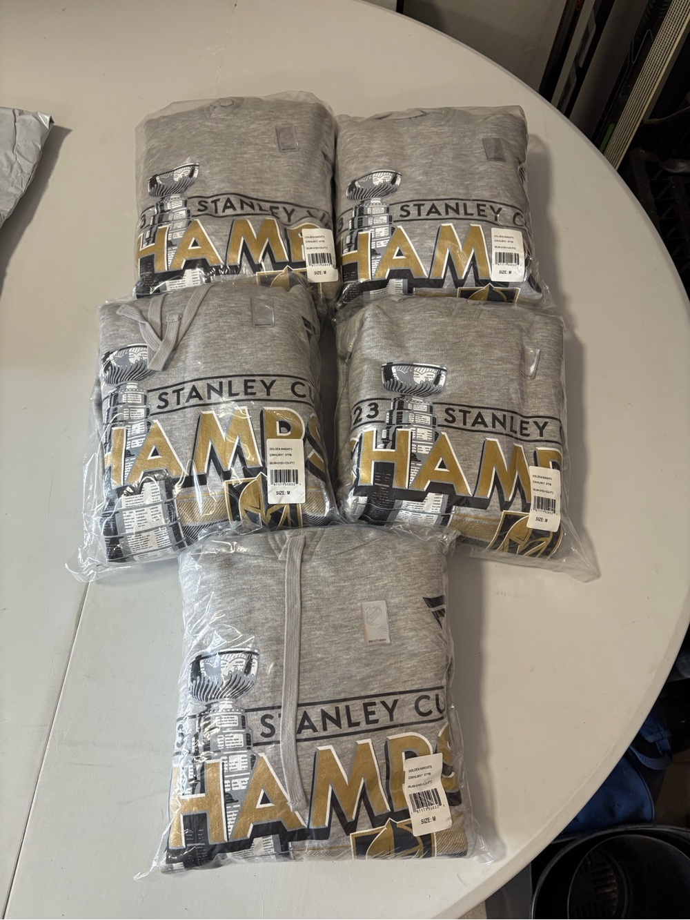 Vegas Golden Knights 2023 Stanley Cup Champions Sweaters NHL New In Package